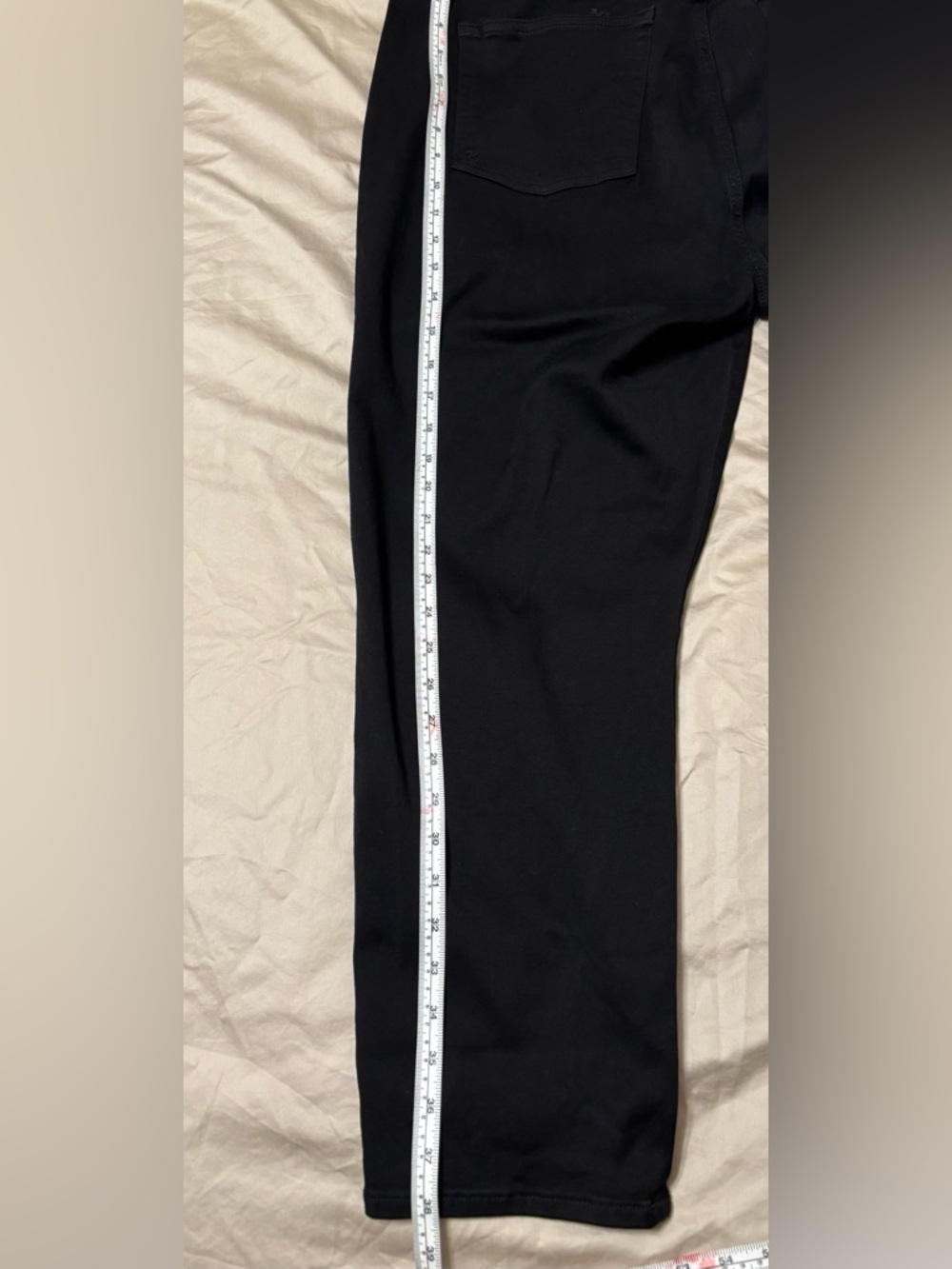 KUT from the Kloth High Rise Ankle Slim Straight Black Jeans Button Fly - Picture 15 of 15